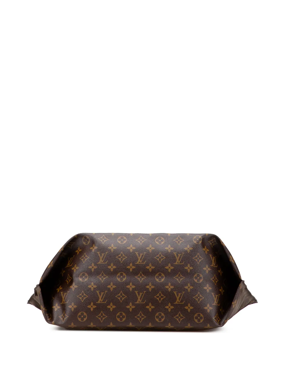 Pre-owned Louis Vuitton 2017 Monogram All-in Mm Tote Bag In Brown