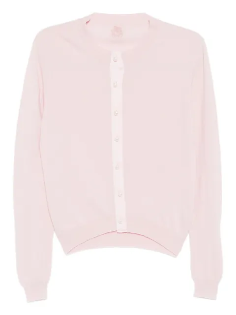 Teddy Cashmere logo-embroidered cardigan