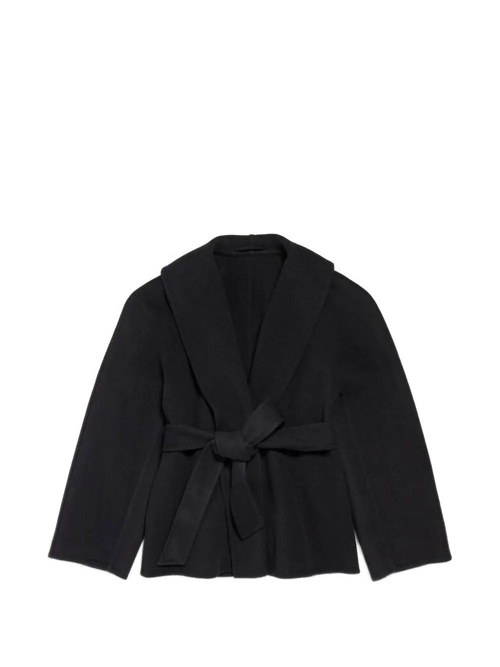 Balenciaga belted wrapped jacket - Nero