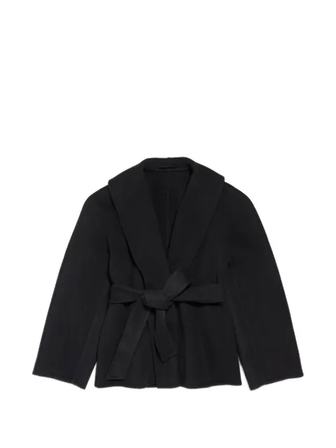 Balenciaga belted wrapped jacket