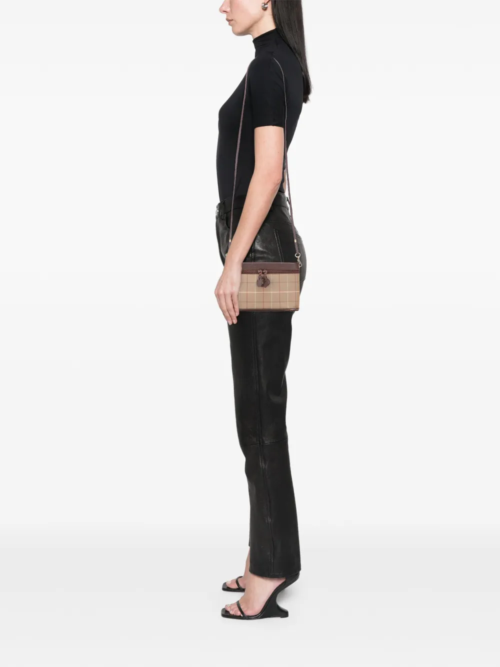 Burberry Pre-Owned 20th Century Vintage Check Canvas crossbody bag | Pre-Owned | Image 2