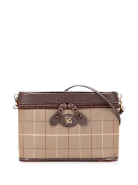 Burberry Pre-Owned сумка через плечо из канваса в клетку Vintage Check (20 век)