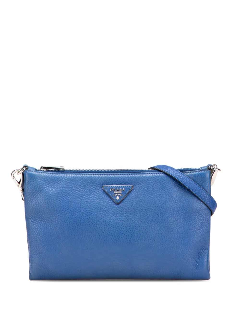 Prada Pre-Owned 2010-2025 Vitello Daino crossbody bag | Blue | Image 1