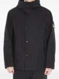 Stone Island Ghost Piece hooded parka - Black