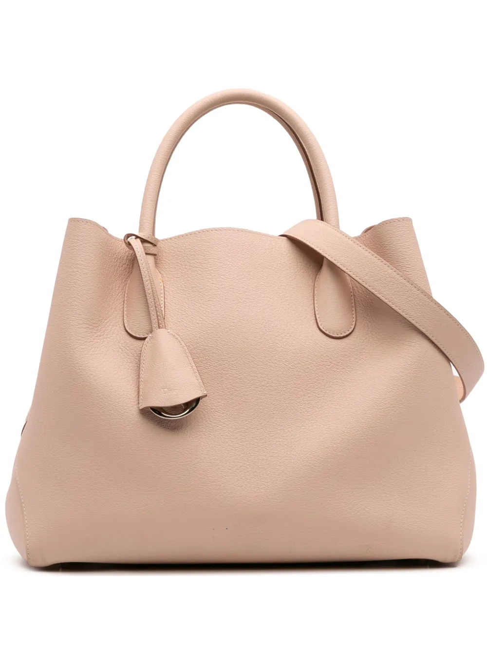 Christian Dior Pre-Owned 2000-2025 Large Supple Grained Calfskin Open Christian Dior Pre-Owned 2000-2025 Large Supple Grained Calfskin Open