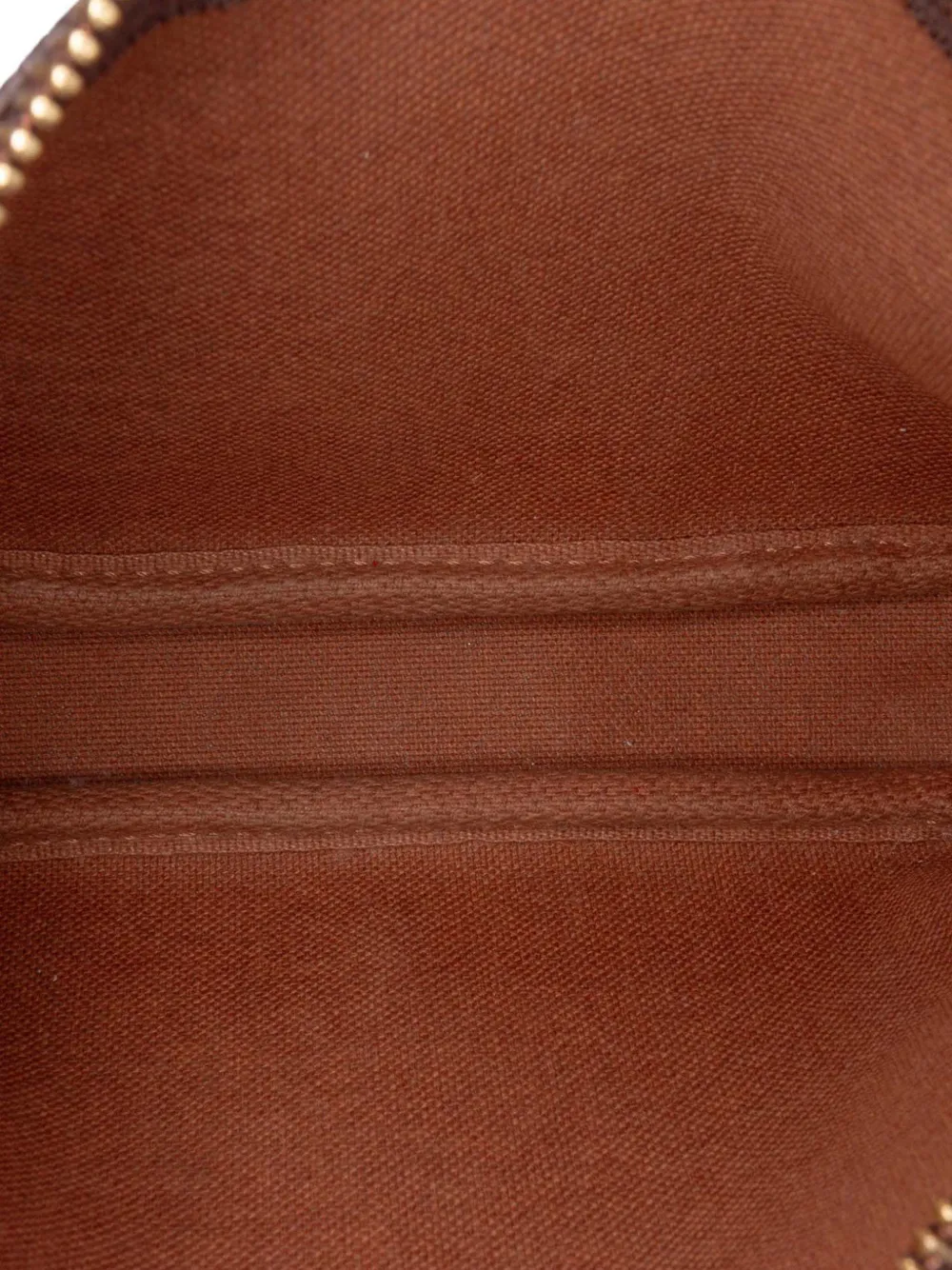 Pre-owned Louis Vuitton 2020 Monogram Mini Pochette Accessoires Handbag In Brown