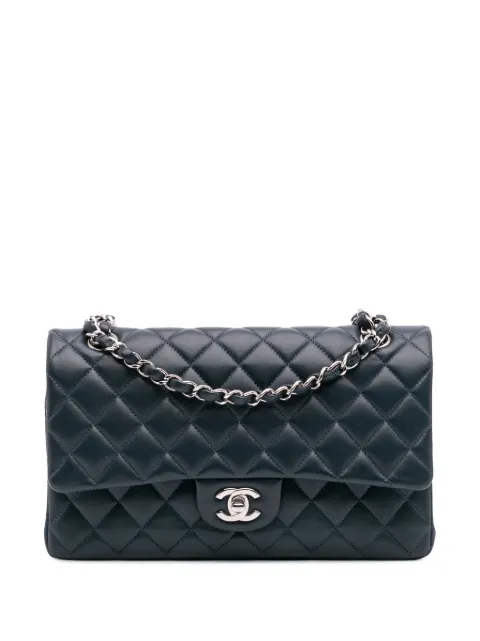CHANEL Pre-Owned 2018-2019 Medium Classic Lambskin Double Flap shoulder bag