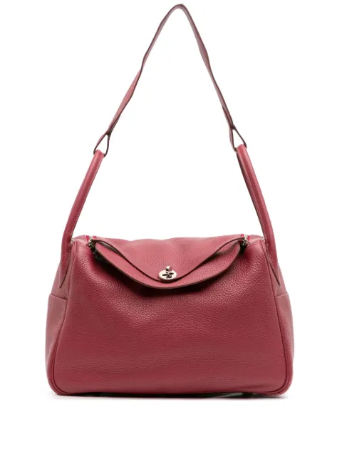 Hermès Pre-Owned 2015 Clemence Lindy 34 satchel