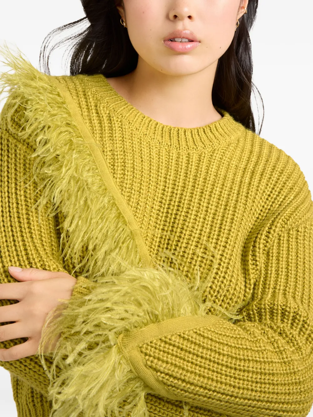 Cinq À Sept Kaelie Sweater In Yellow