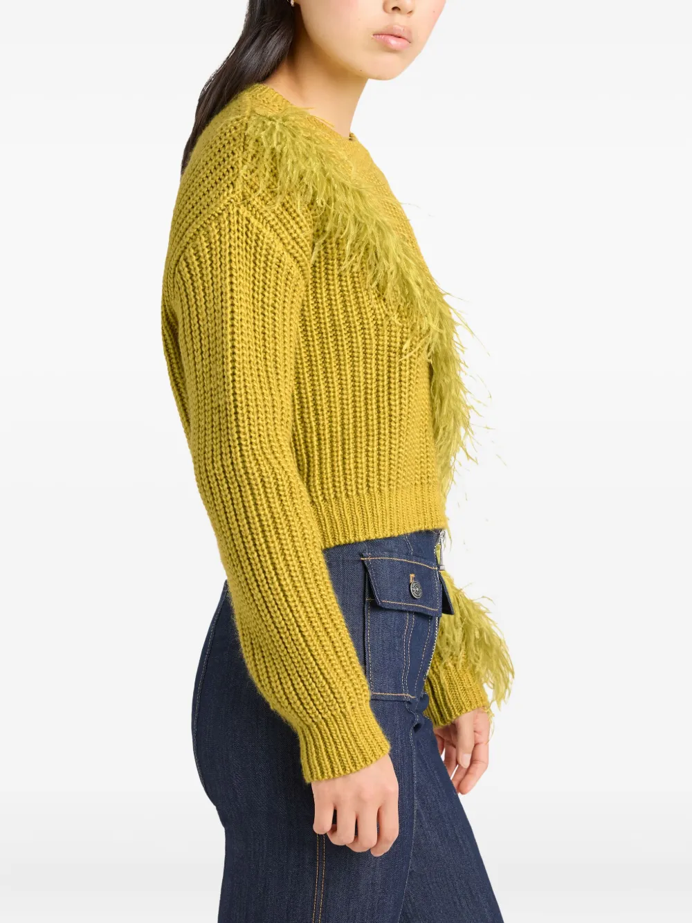 Cinq À Sept Kaelie Sweater In Yellow