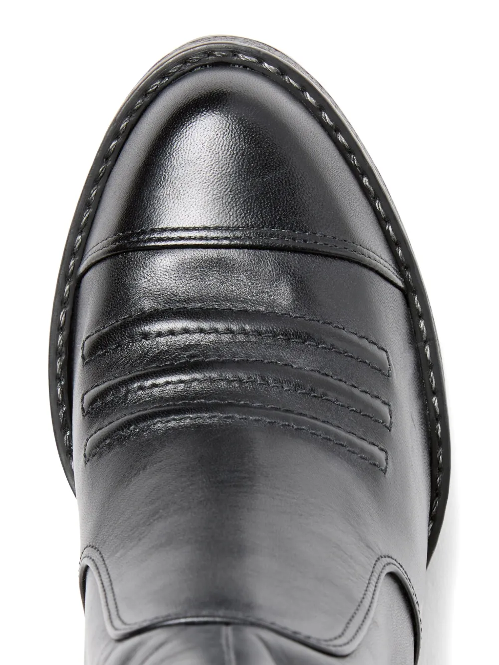 Cinq A Sept 109 mm Marley laarzen Zwart