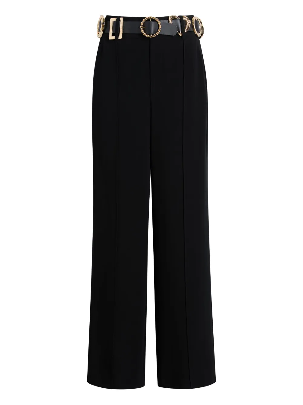 Cinq A Sept Ester belted trousers - ブラック Cinq A Sept Ester belted trousers - ブラック