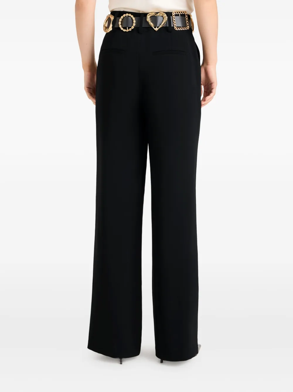 Cinq A Sept Ester broek met ceintuur Zwart