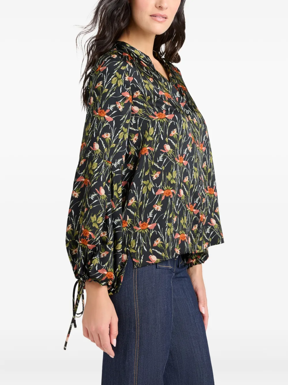 Cinq A Sept Windswept Meadow Rosella top Zwart