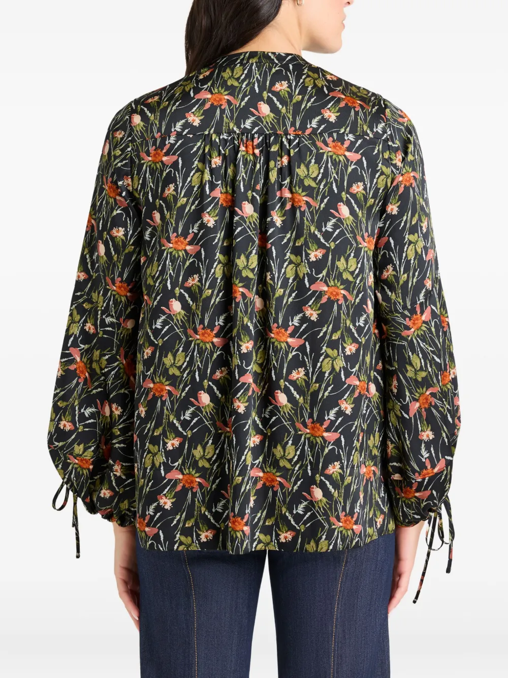 Cinq A Sept Windswept Meadow Rosella top Zwart