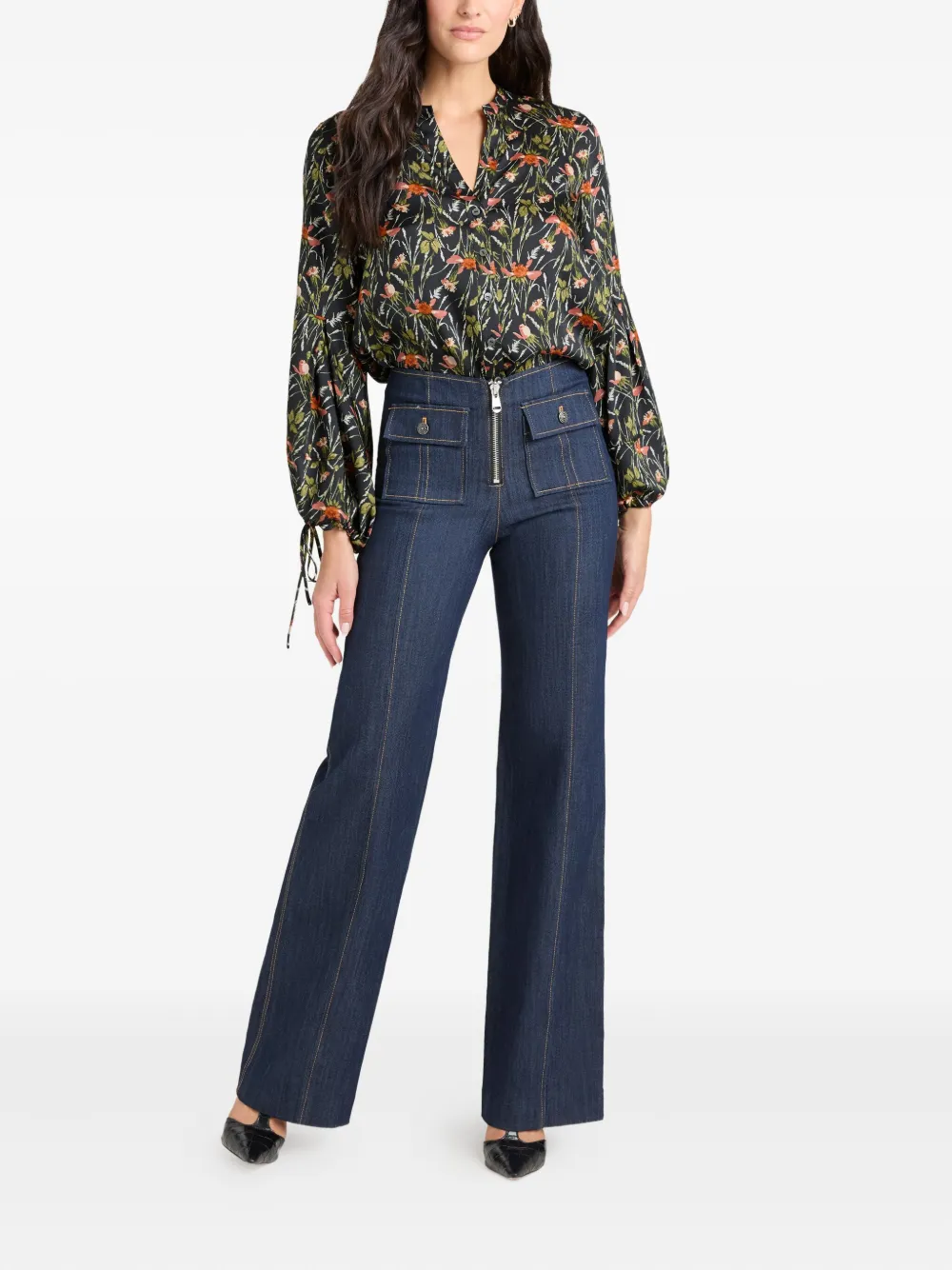 Cinq A Sept top Windswept Meadow Rosella | Blusas | Image 2