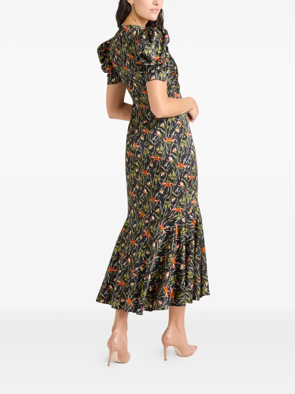 Cinq A Sept Windswept Meadow Wilma jurk Zwart