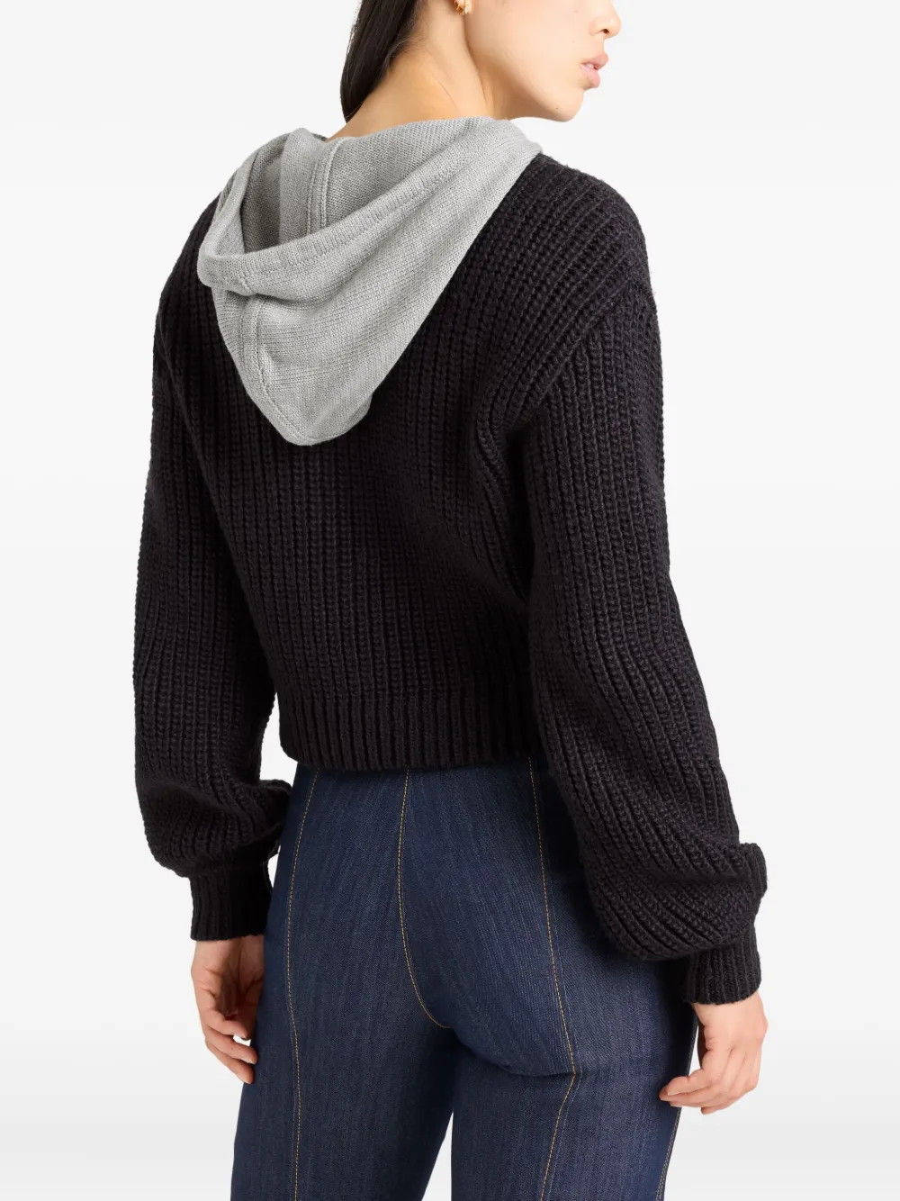 Cinq À Sept Deidre Hooded Sweater In Blue