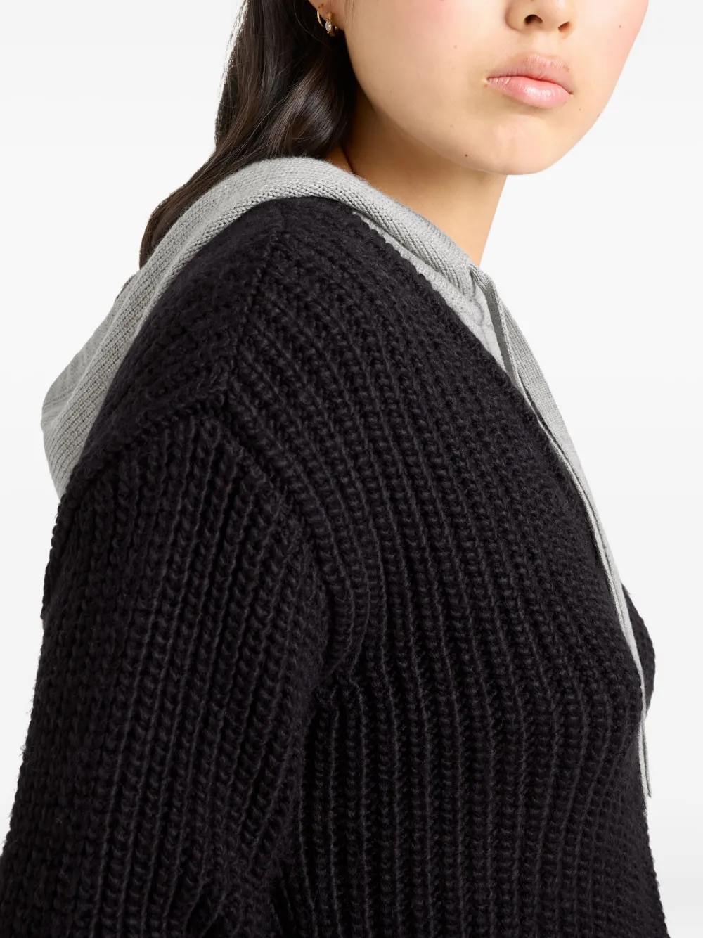 Cinq À Sept Deidre Hooded Sweater In Blue