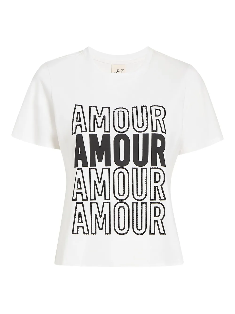 Cinq A Sept Amour T-shirt - Bianco