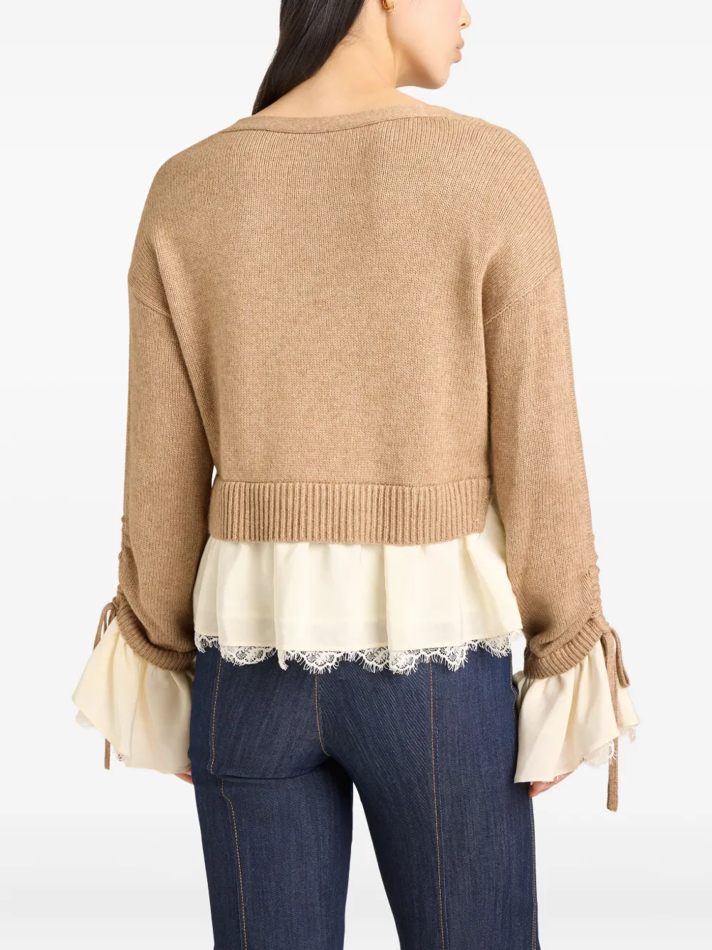 Cinq À Sept Atley Cardigan In Brown