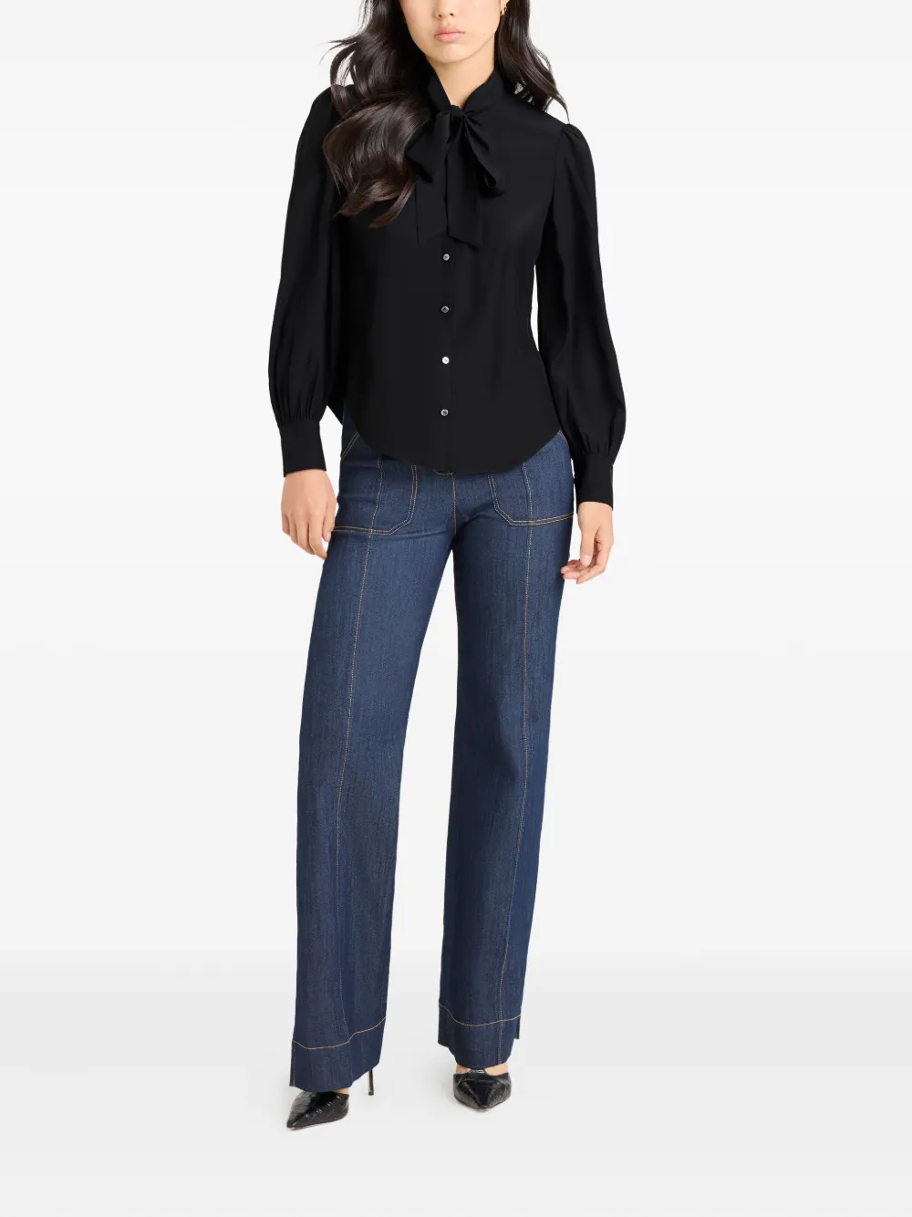 Cinq A Sept Scotlyn shirt - Zwart