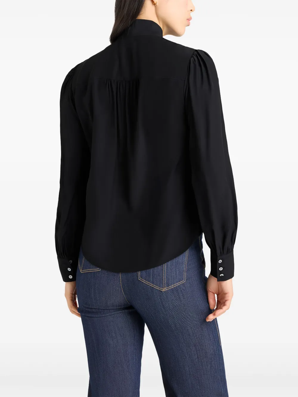 Cinq À Sept Scotlyn Shirt In Black