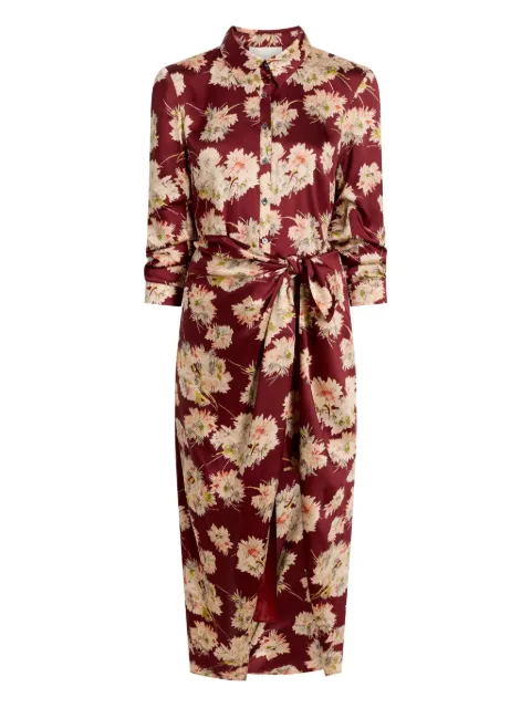 Cinq A Sept Mae Bouquet Jacey midi dress
