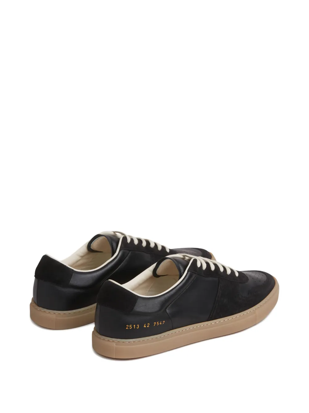Common Projects leather suede sneakers Black
