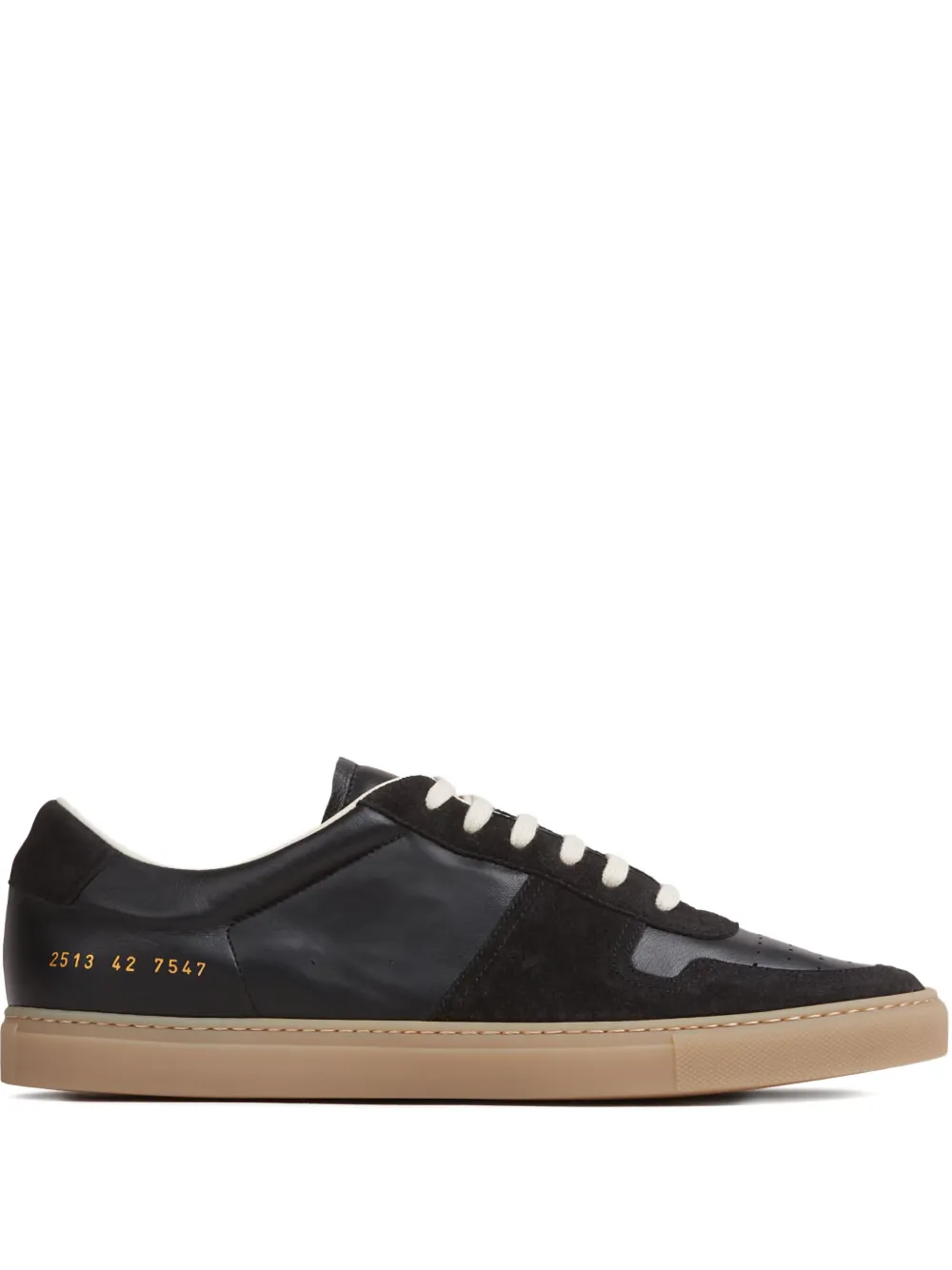 Common Projects leather suede sneakers Black