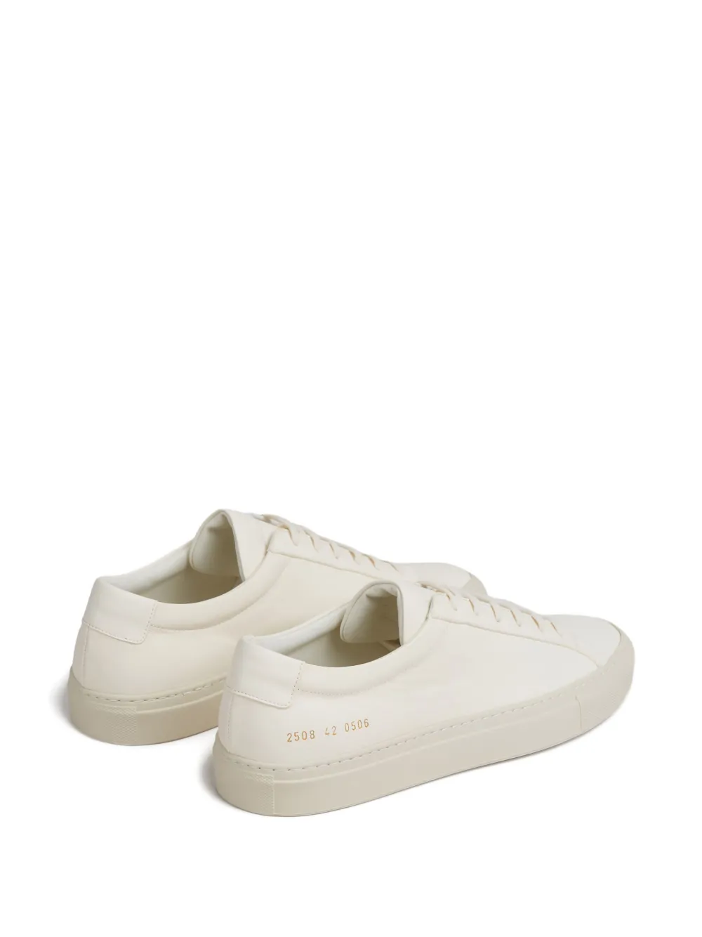 Common Projects leather upper sneakers Wit