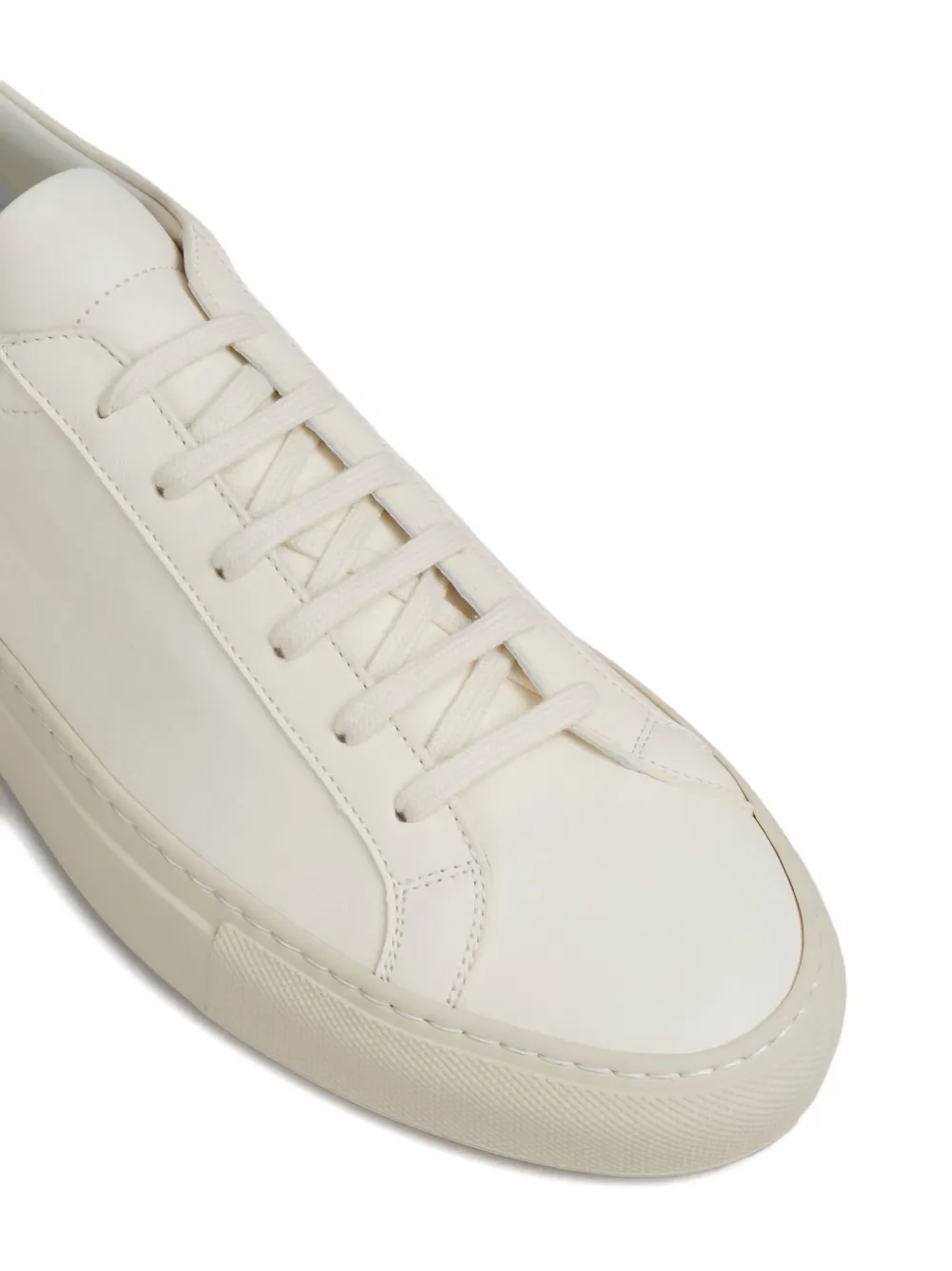 Common Projects leather upper sneakers Wit