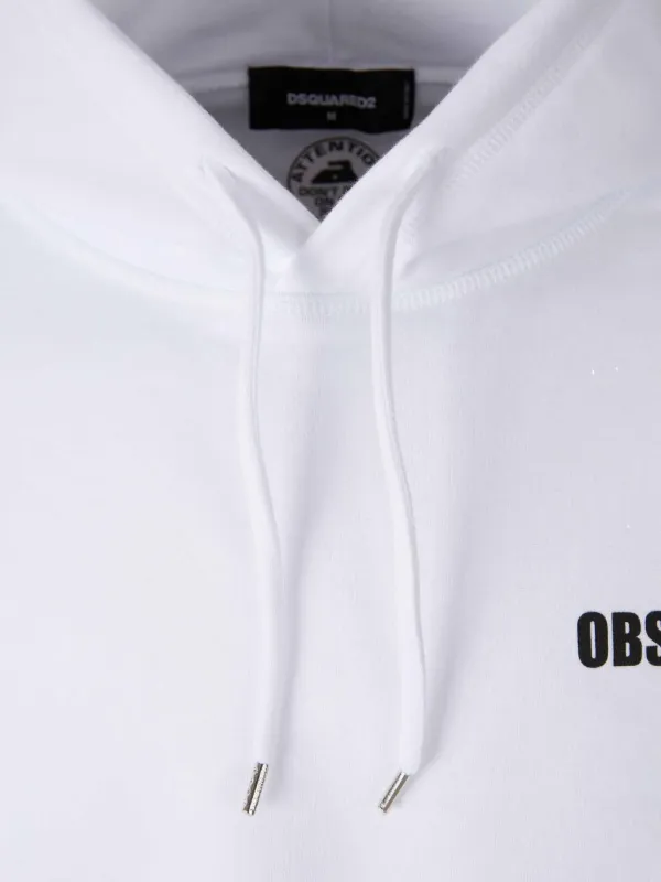 DSQUARED2 Obsessed2 パーカー | ホワイト | FARFETCH JP