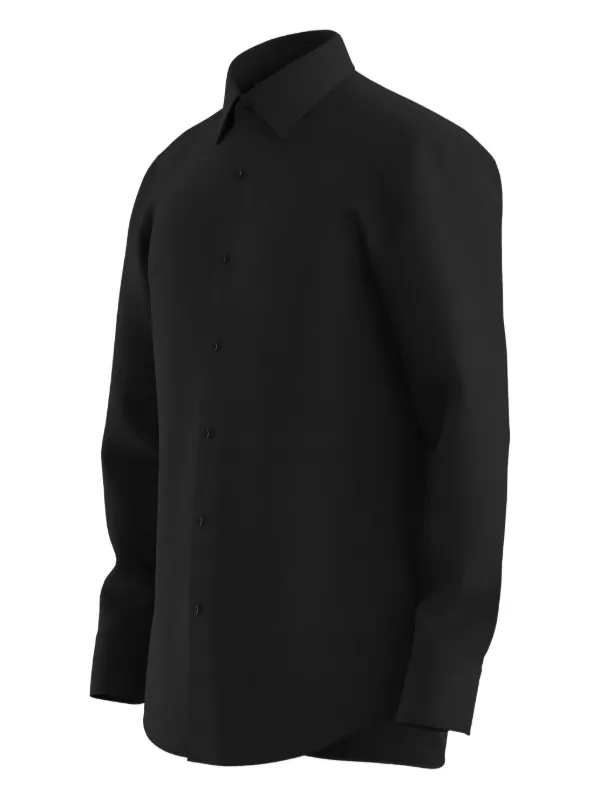 boss black dress shirts Black Oxford Shoe