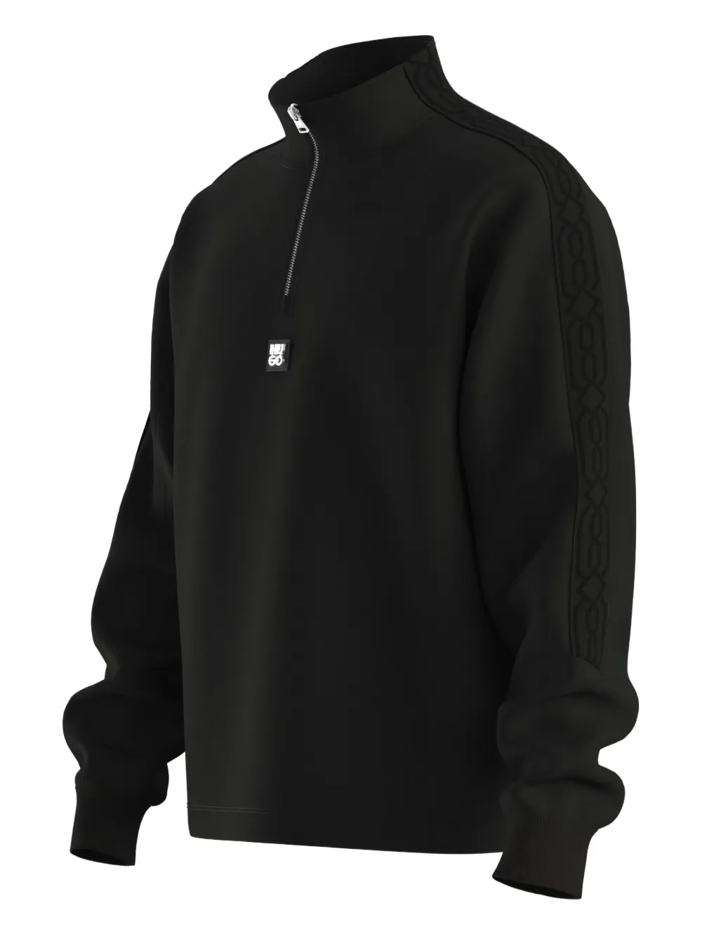 HUGO half-zip panelled sweater | Sweatshirts | Image 2