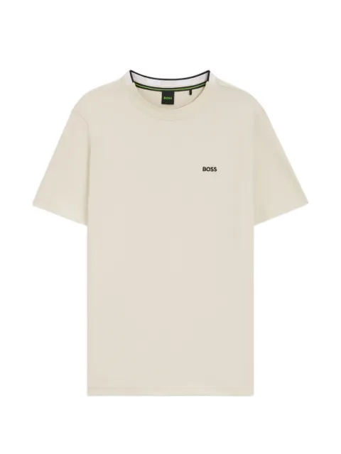 BOSS logo-detail crew-neck T-shirt
