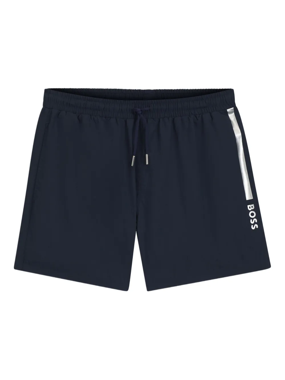 BOSS side-stripe swim shorts | Blue | Image 1