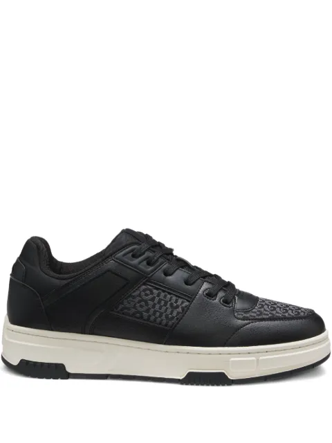 HUGO patterned leather sneakers