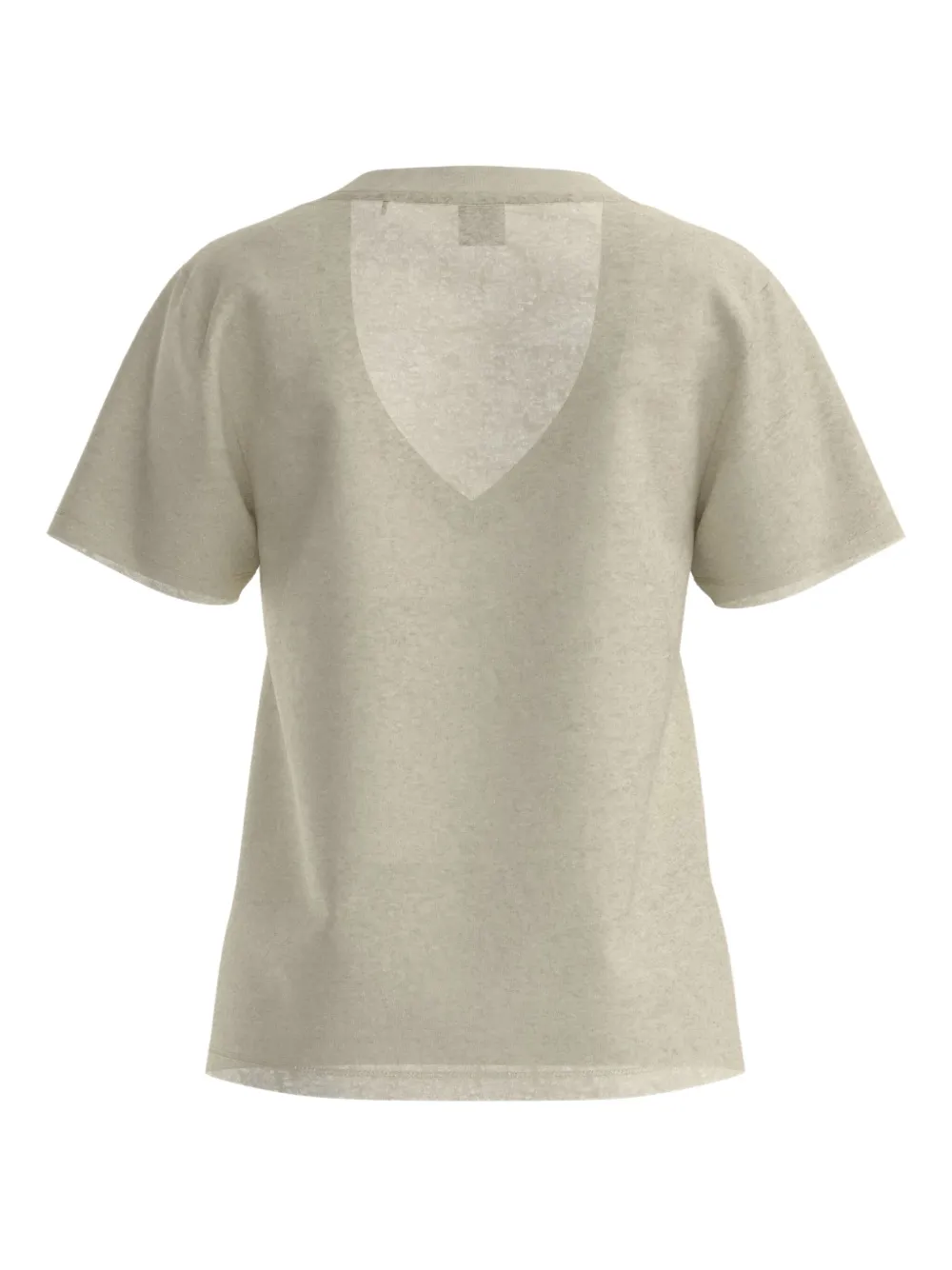 BOSS V-neck linen T-shirt | T-Shirts & Jersey Shirts | Image 2