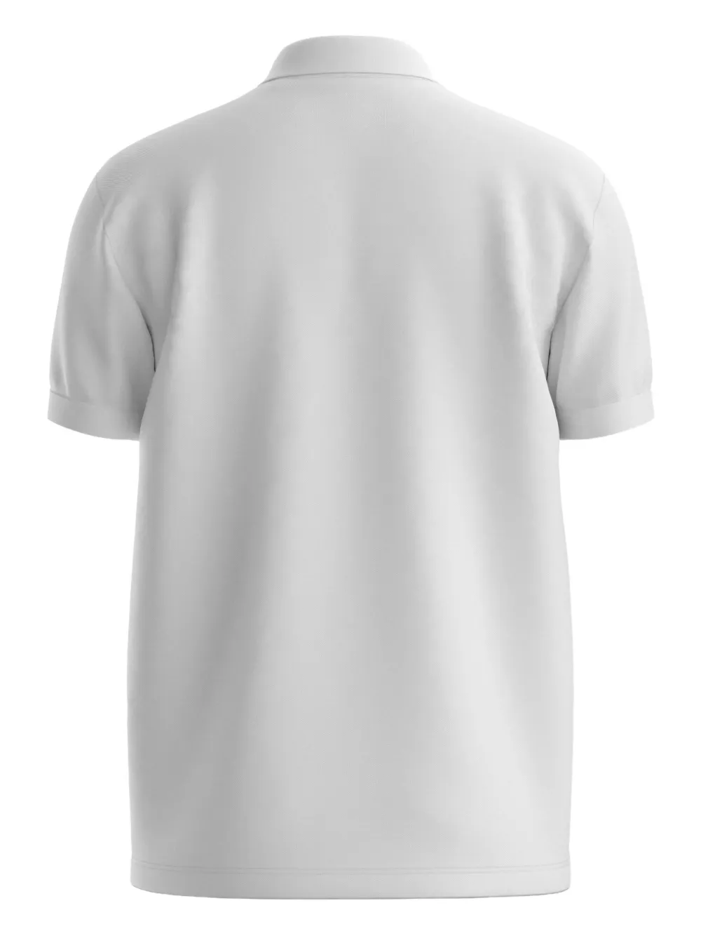 BOSS Poloshirt met gestreept-detail - Wit