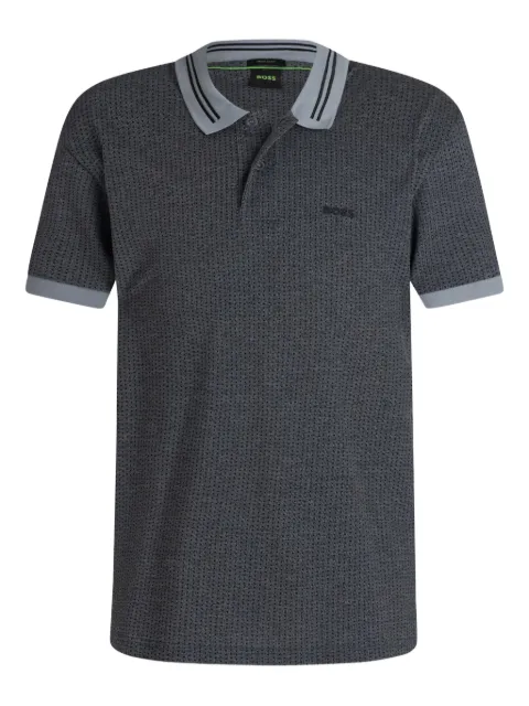 BOSS logo-detail polo shirt