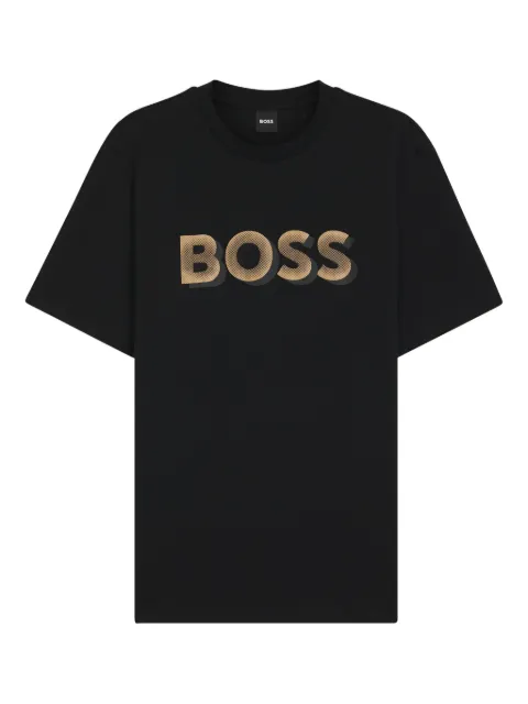 BOSS logo-print T-shirt