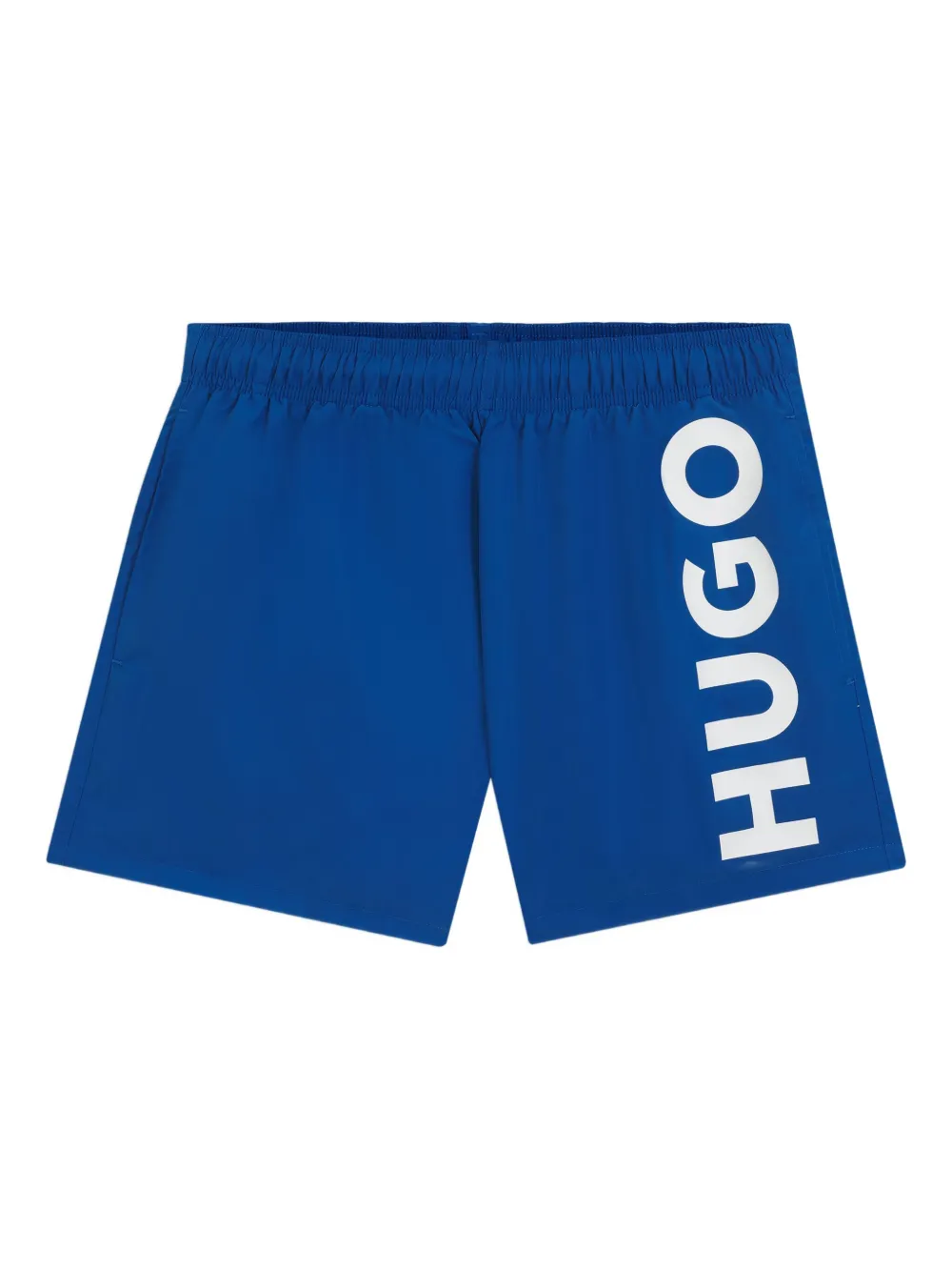 HUGO Bermuda de praia com detalhe de logo | Azul | Image 1