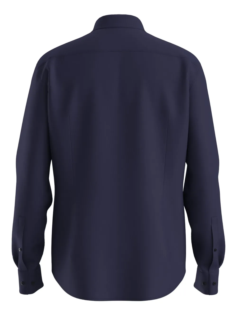 HUGO Overhemd met logopatch - Blauw