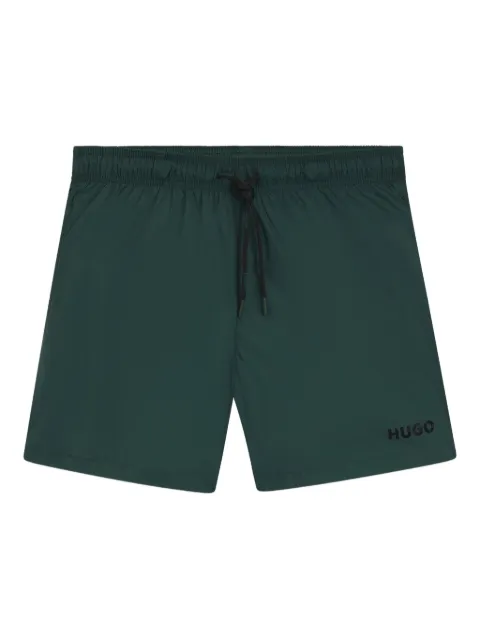 HUGO drawstring swim shorts