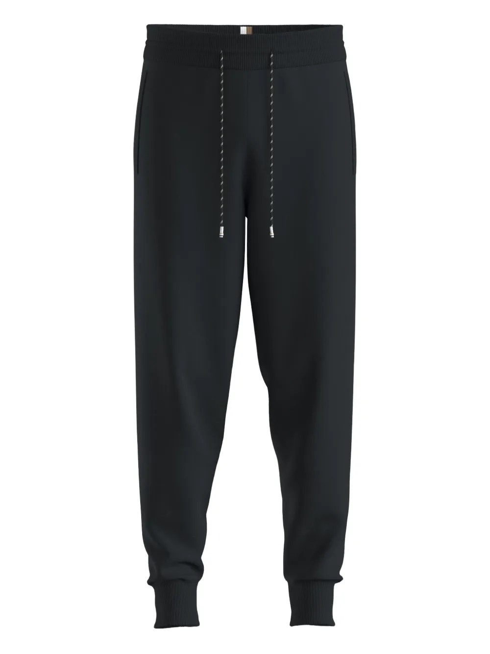 BOSS drawstring cuffed trousers | Black | Image 1