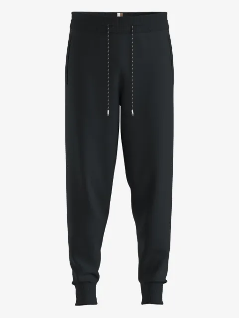 BOSS drawstring cuffed trousers