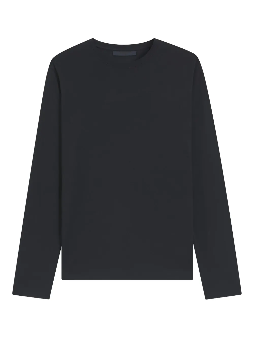 BOSS playera maga larga con cuello redondo | negro | Image 1