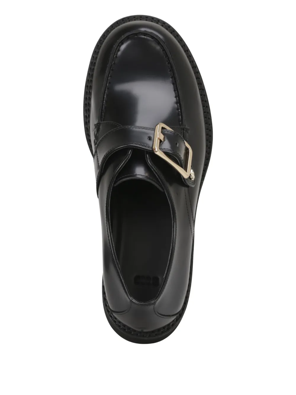 BOSS buckled leather loafers 001
