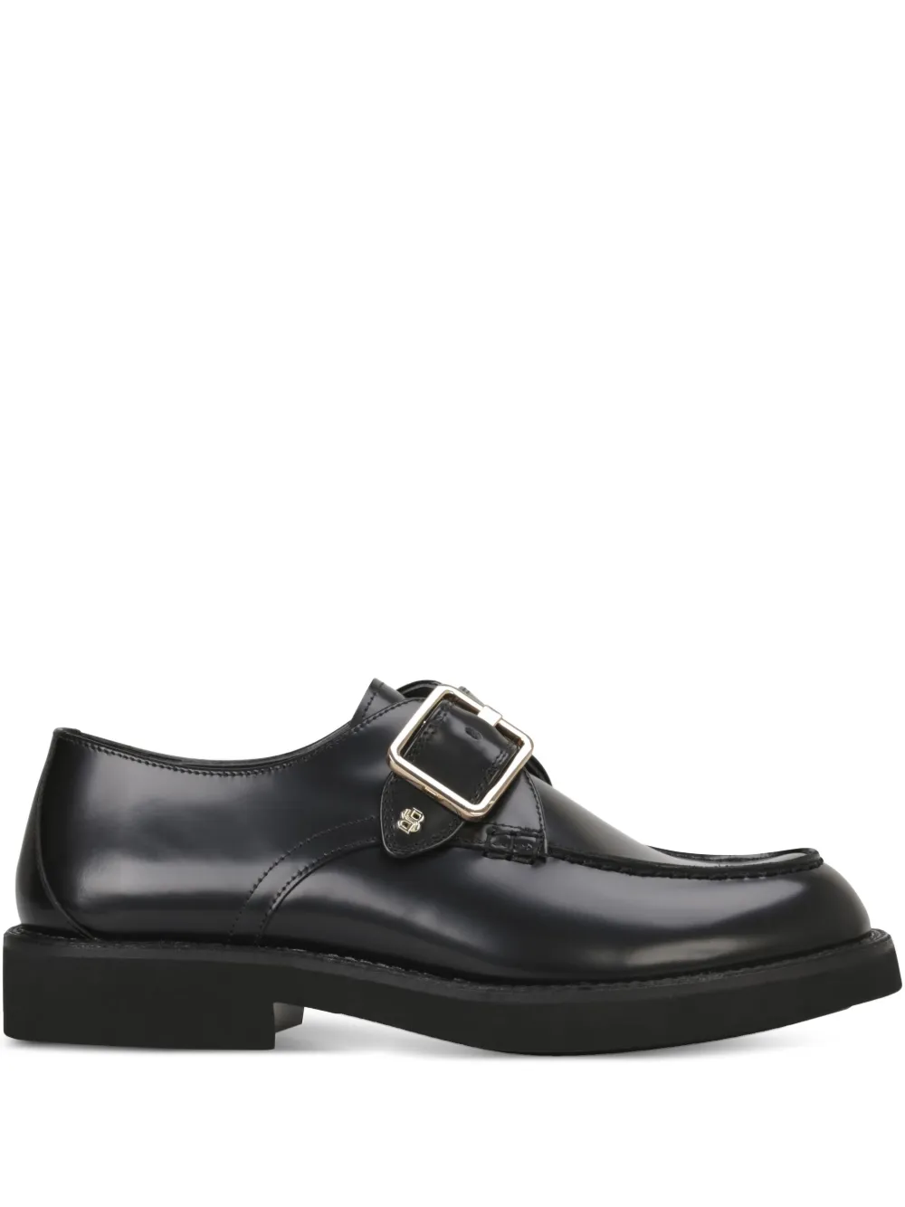 BOSS buckled leather loafers 001